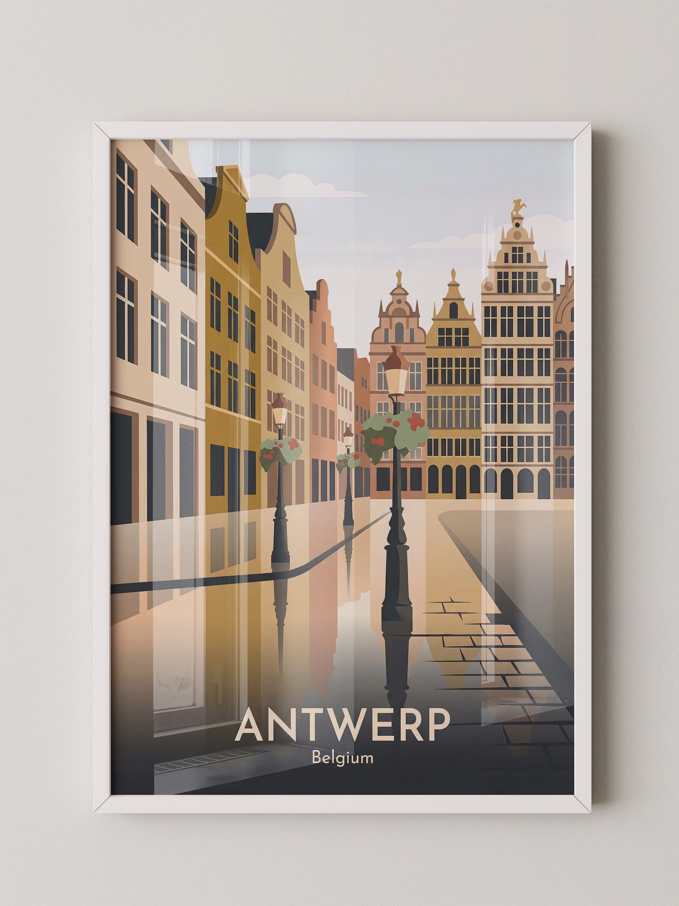 Antwerp Architektur Spiegelung