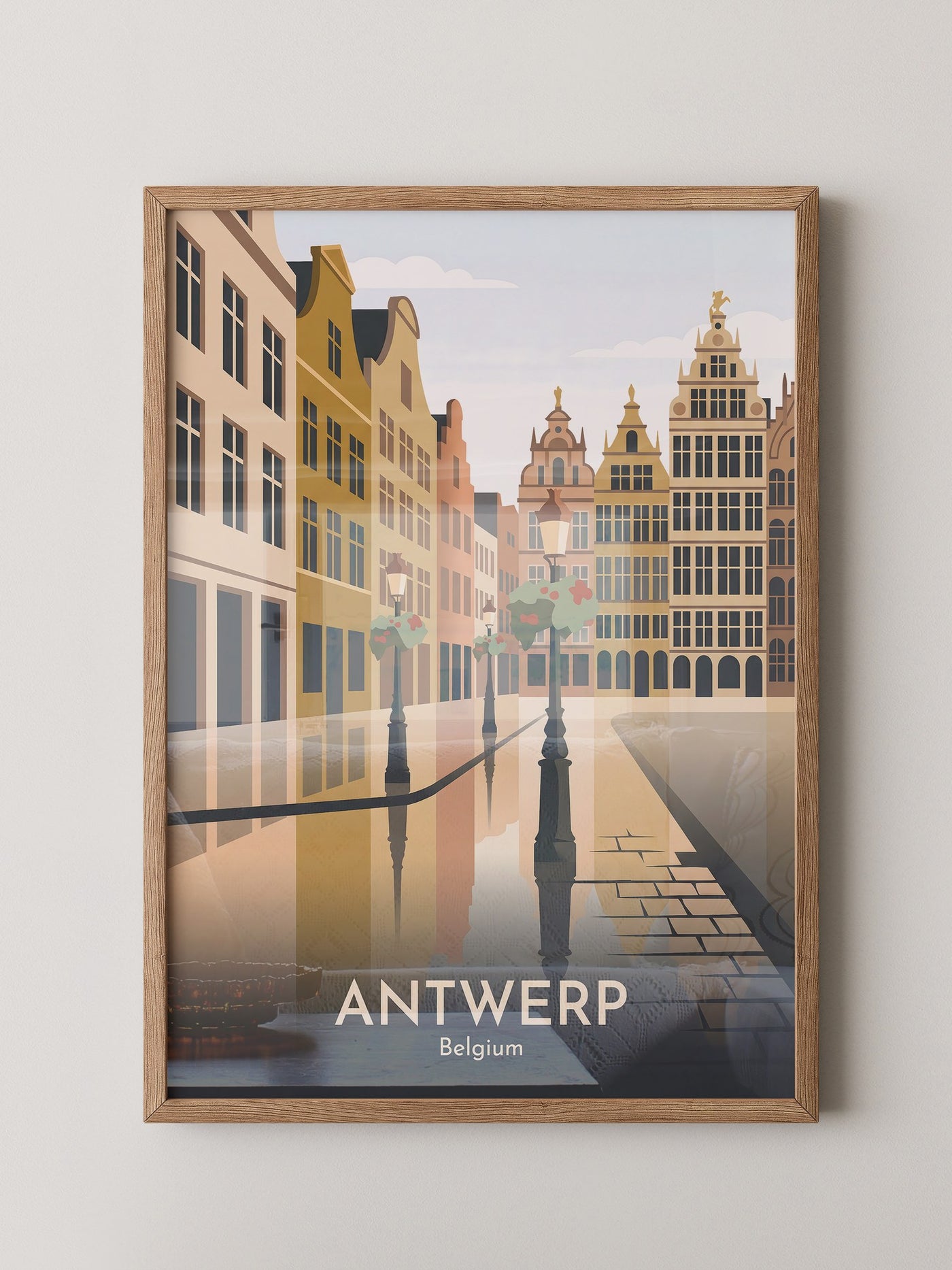 Antwerp Architektur Spiegelung