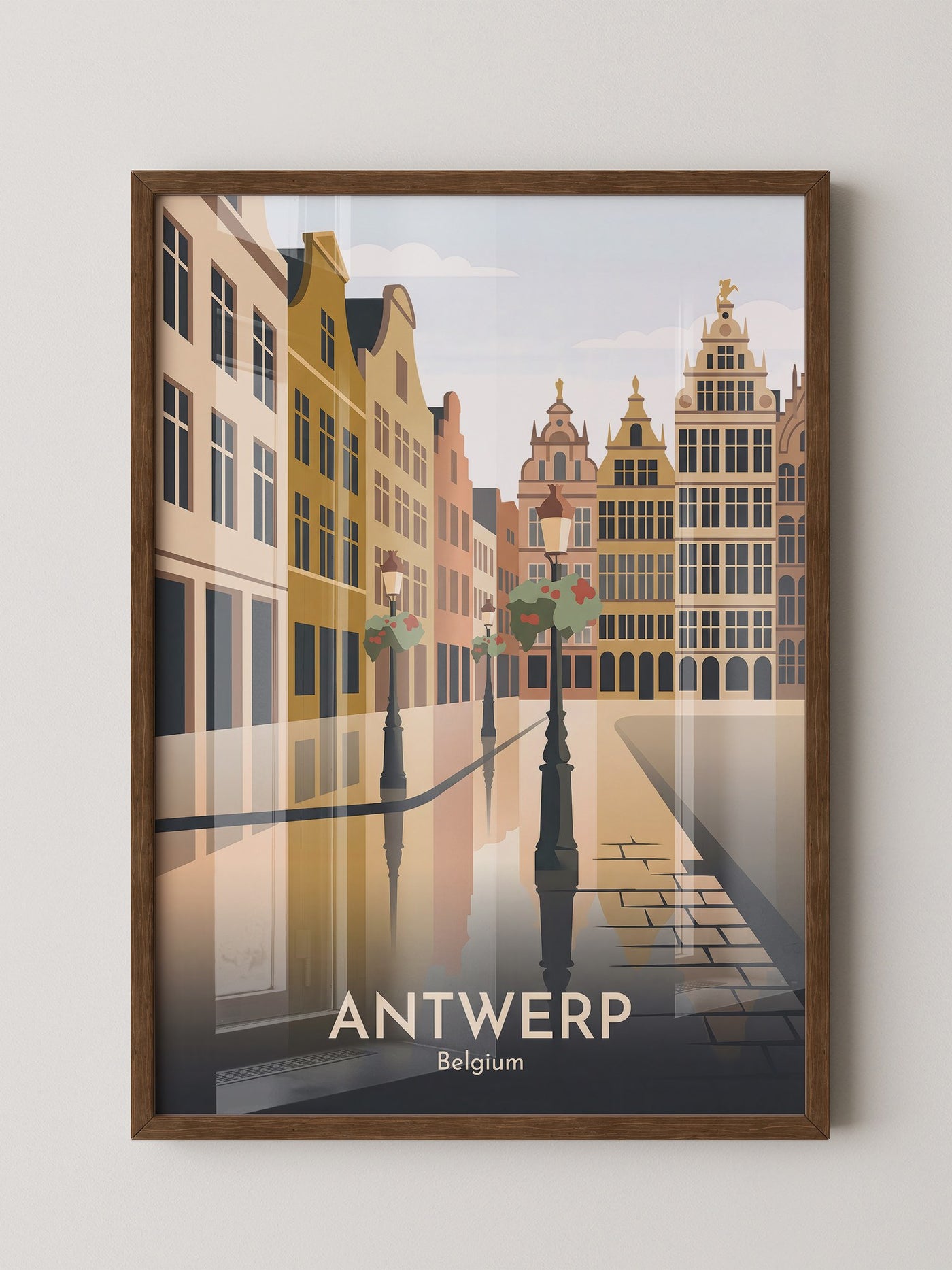 Antwerp Architektur Spiegelung