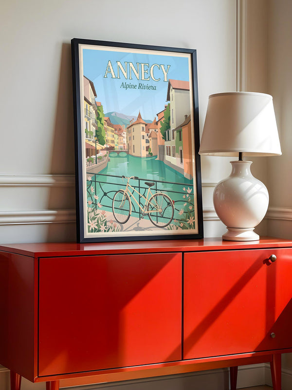 Annecy Fahrrad pastellfarben