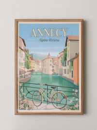 Annecy Fahrrad pastellfarben