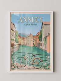 Annecy Fahrrad pastellfarben