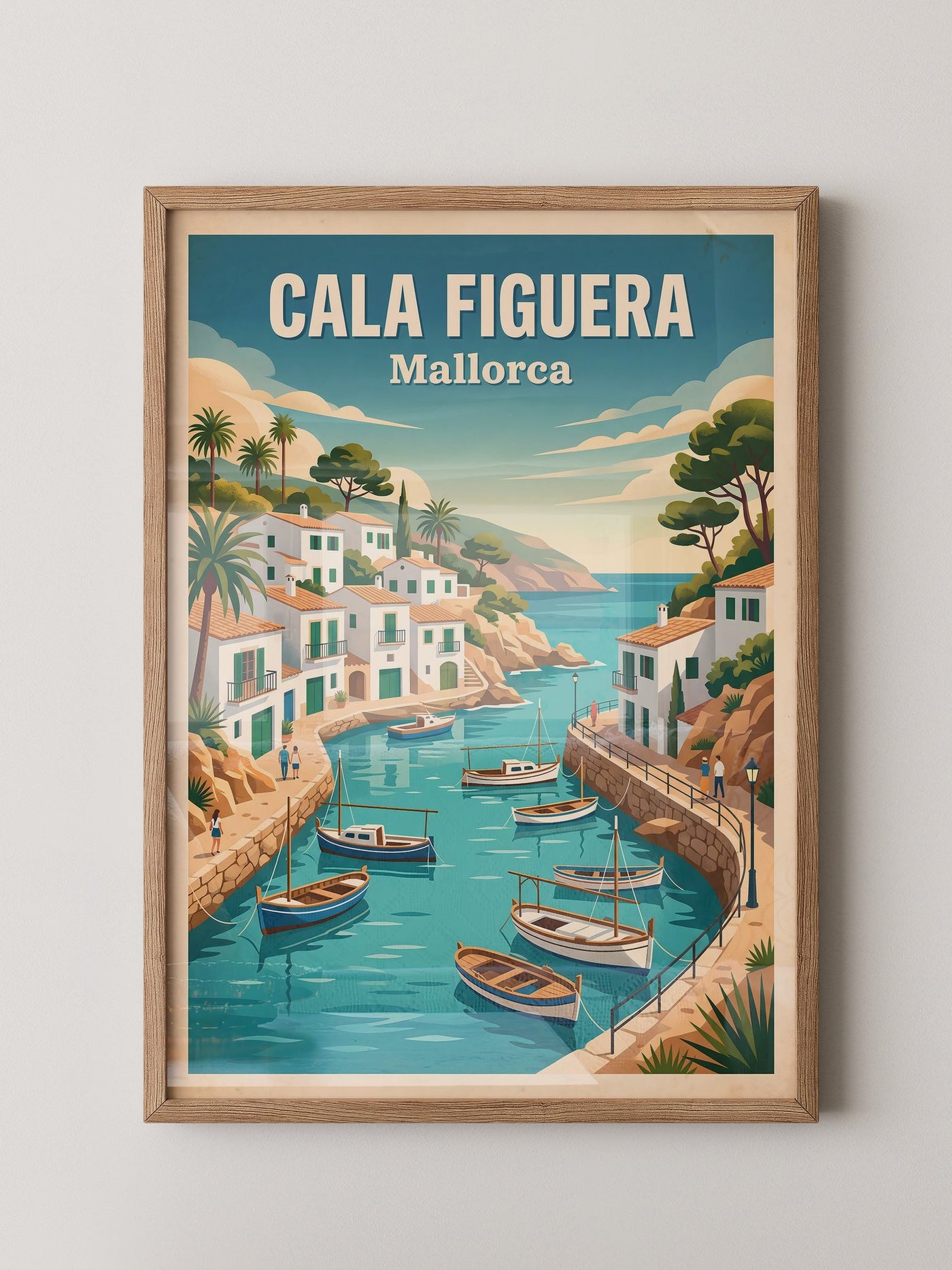 Cala Figuera Küstendorf Retro