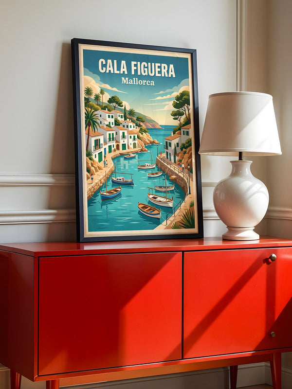 Cala Figuera Küstendorf Retro