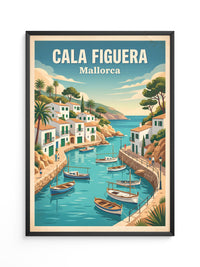 Cala Figuera Küstendorf Retro