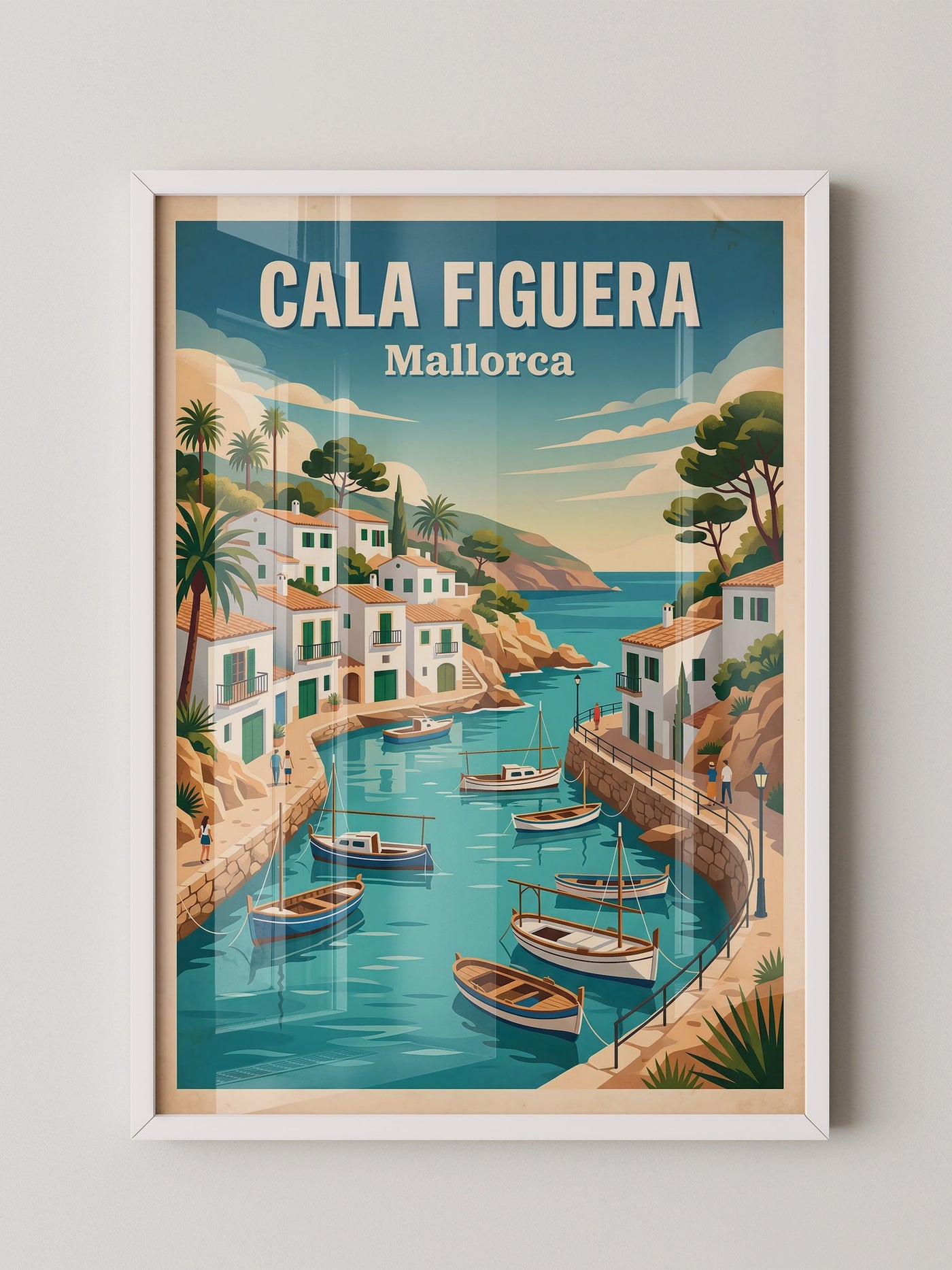 Cala Figuera Küstendorf Retro