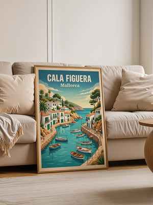 Cala Figuera Küstendorf Retro