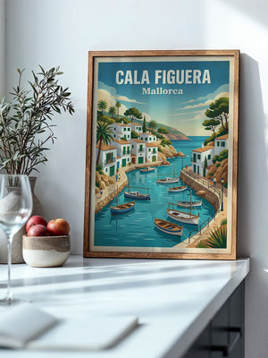 Cala Figuera Küstendorf Retro