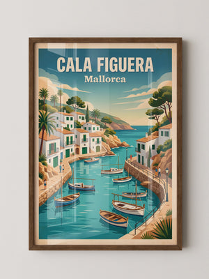 Cala Figuera Küstendorf Retro
