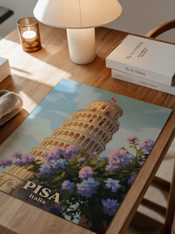 Schiefer Turm Blütenpracht