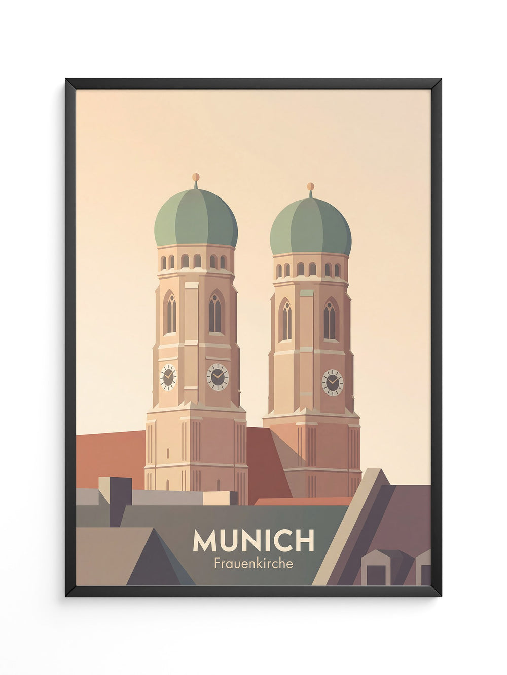 Frauenkirche München Pastellkunst