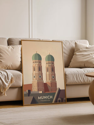 Frauenkirche München Pastellkunst