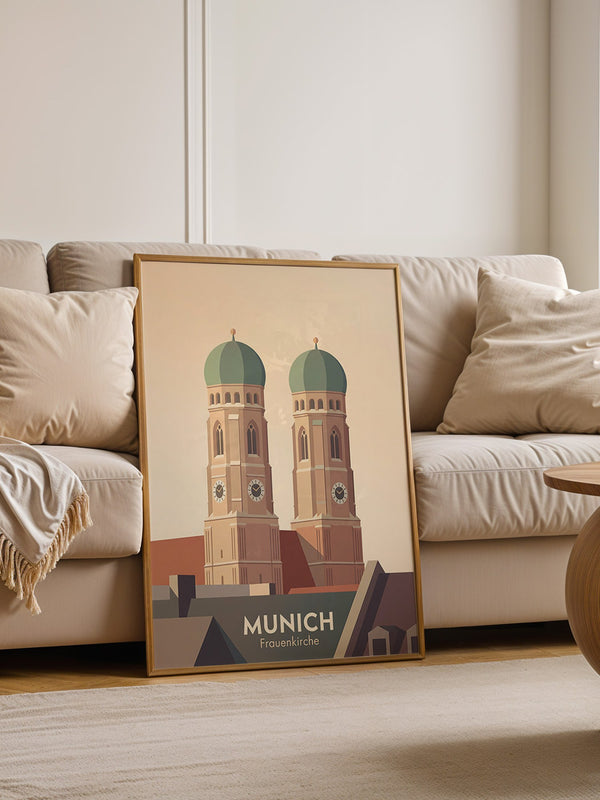 Frauenkirche München Pastellkunst