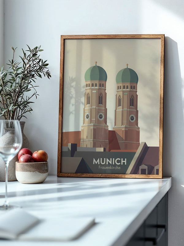 Frauenkirche München Pastellkunst