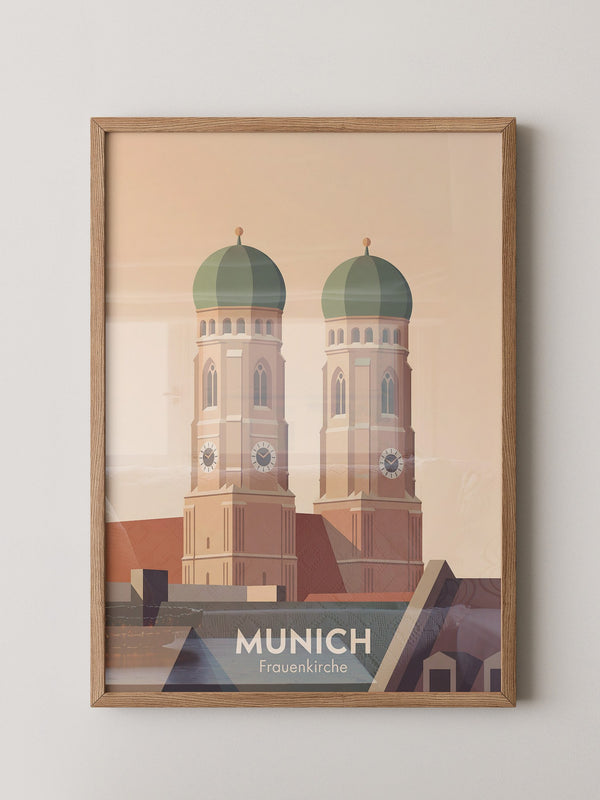 Frauenkirche München Pastellkunst