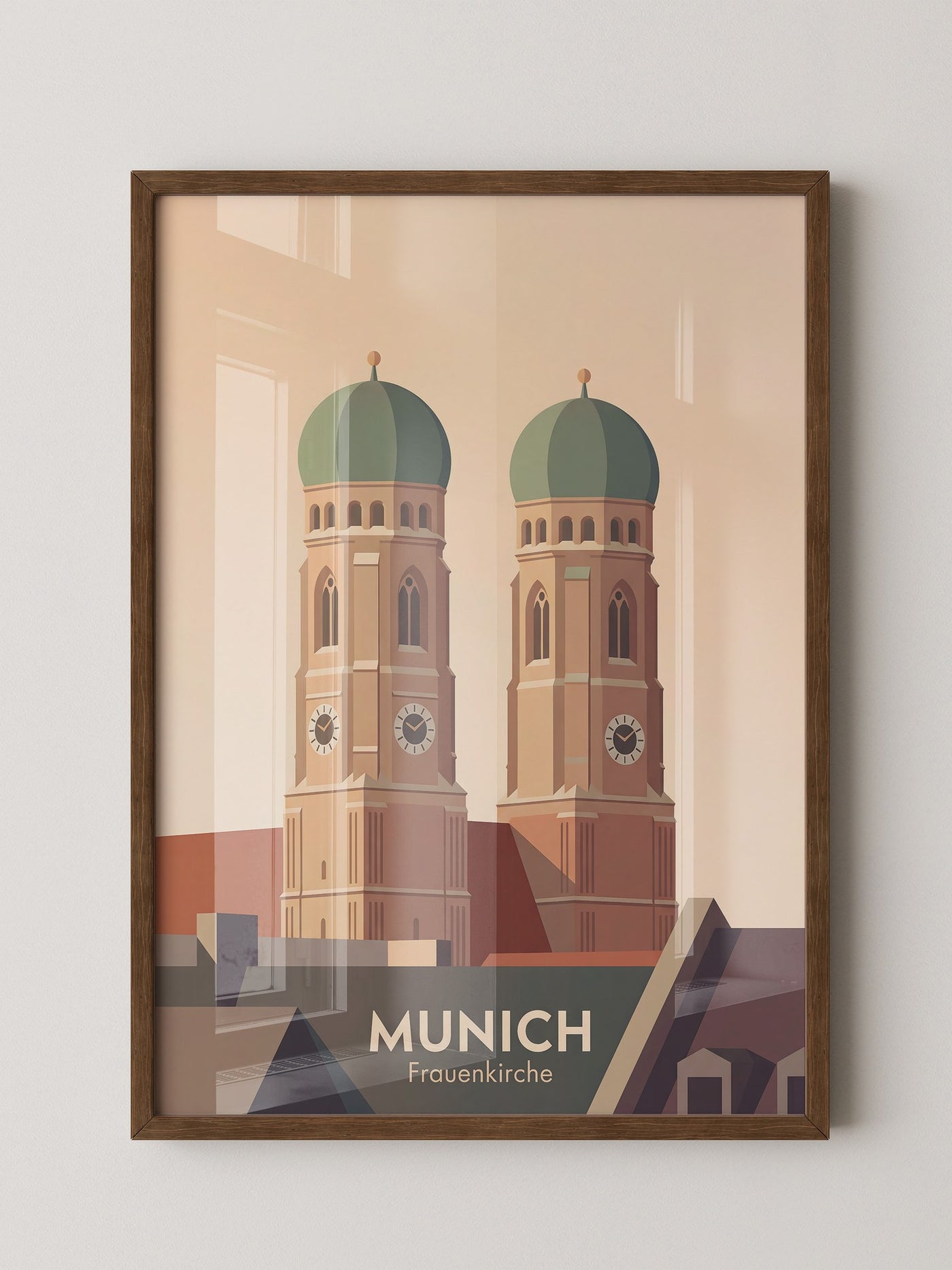 Frauenkirche München Pastellkunst