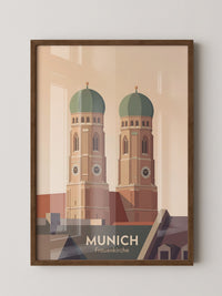 Frauenkirche München Pastellkunst