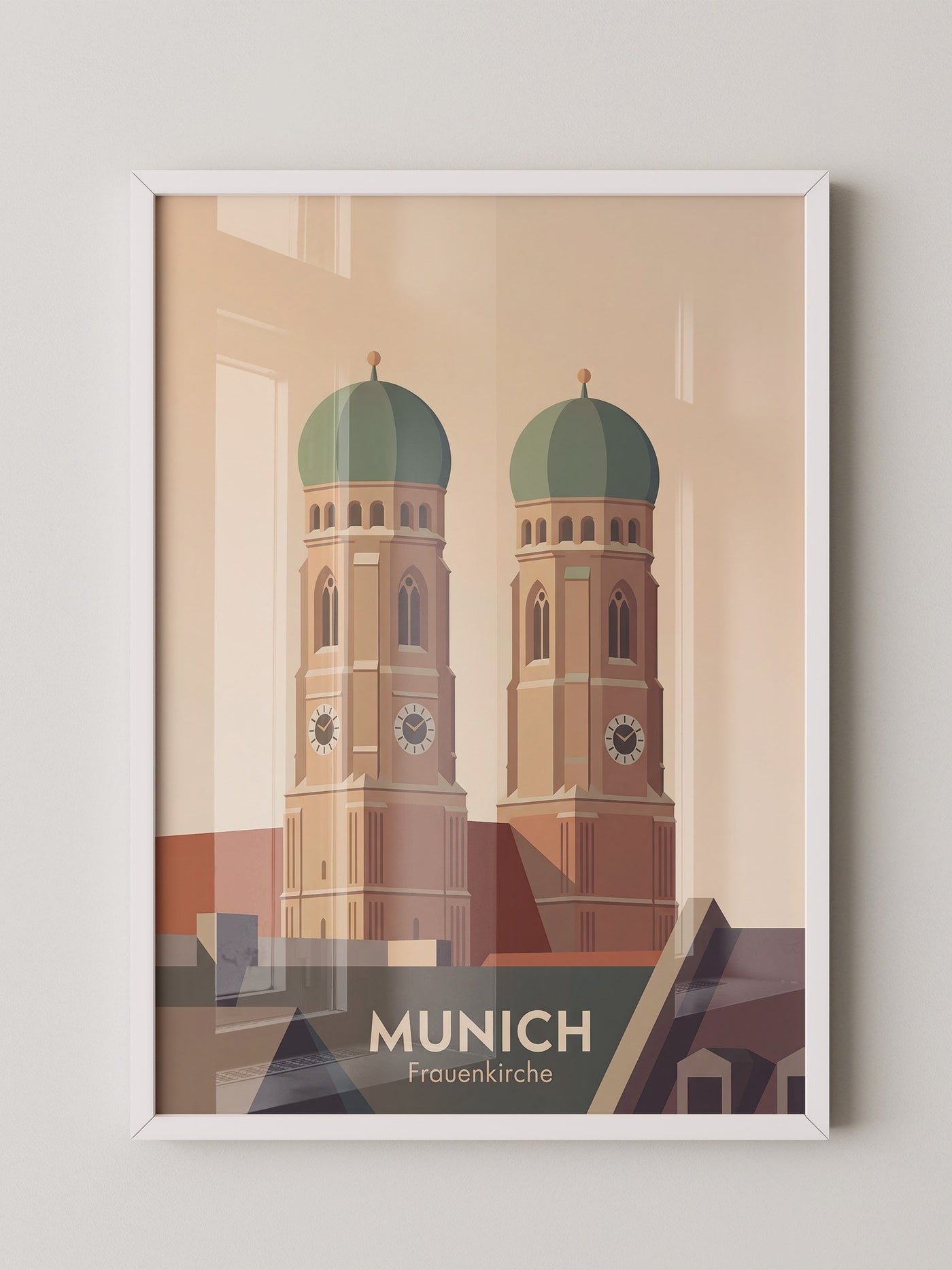 Frauenkirche München Pastellkunst