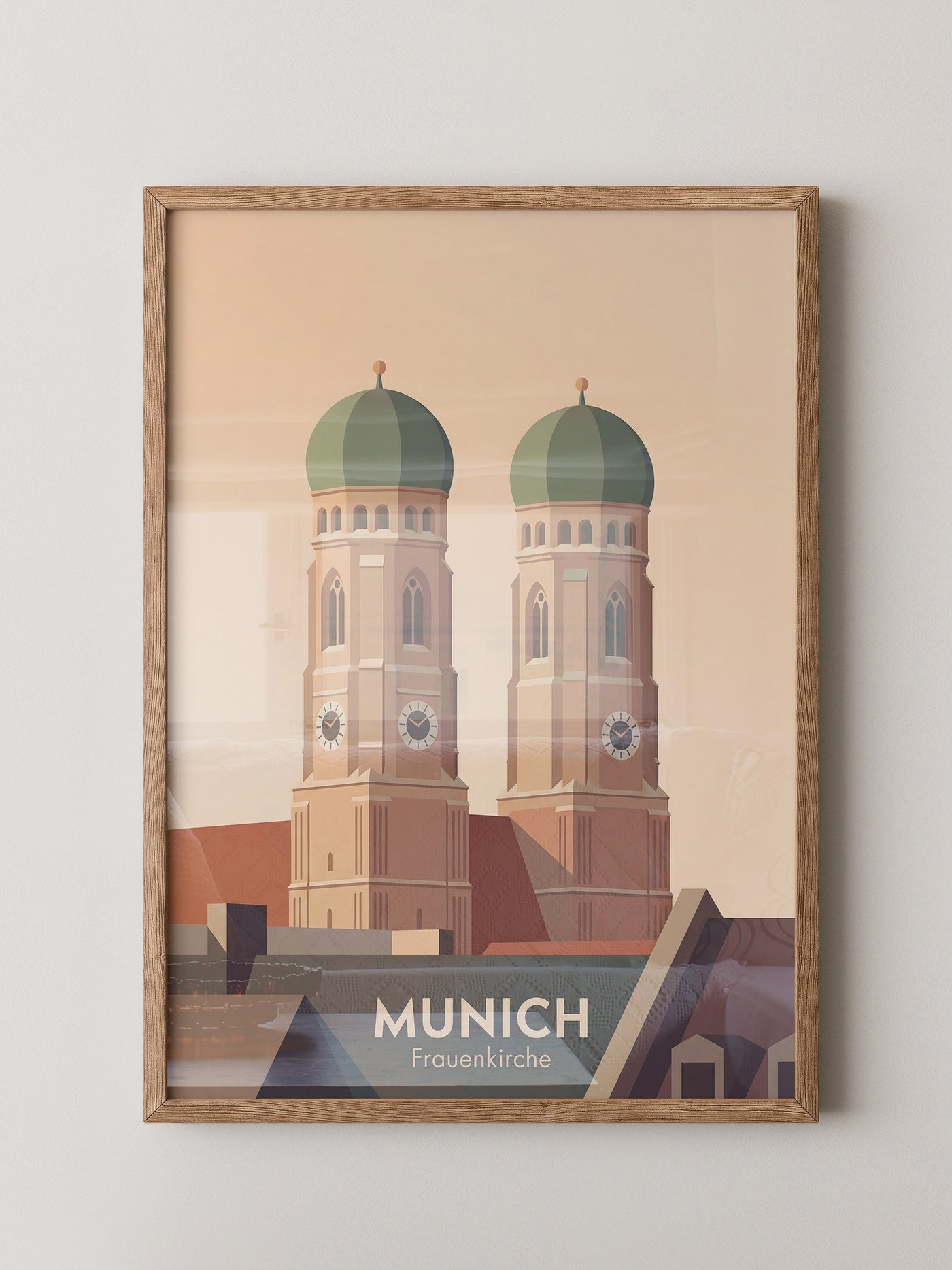 Frauenkirche München Pastellkunst