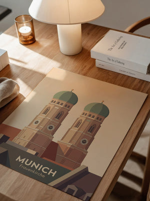 Frauenkirche München Pastellkunst