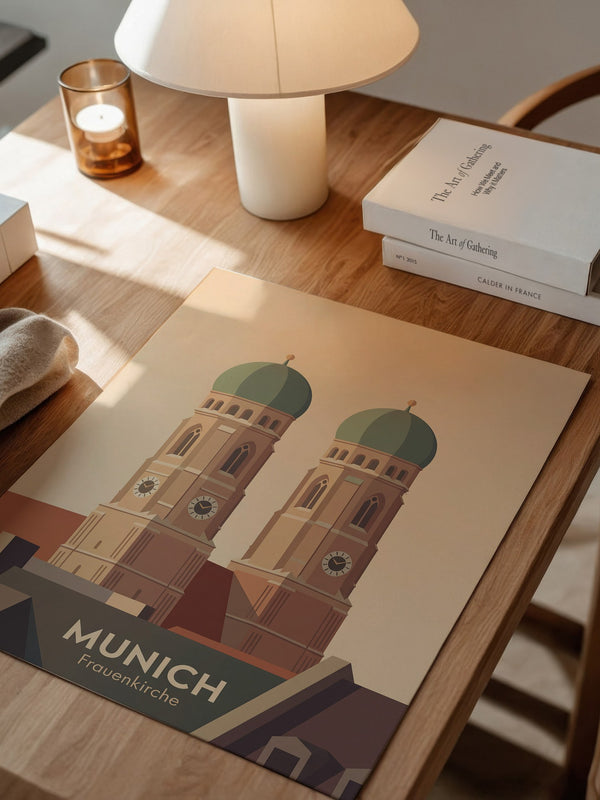 Frauenkirche München Pastellkunst