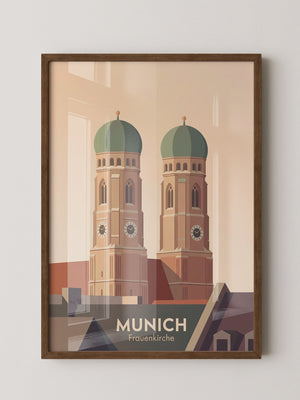 Frauenkirche München Pastellkunst