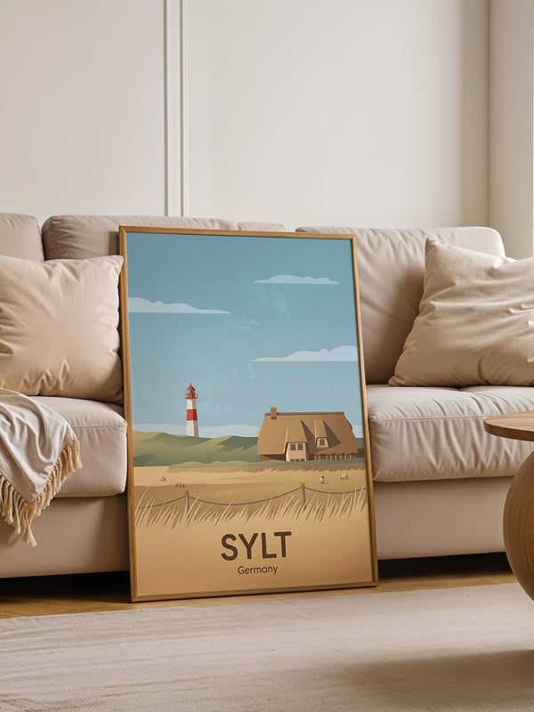 Sylt Leuchtturm Küstenlandschaft