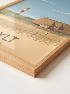 Sylt Leuchtturm Küstenlandschaft