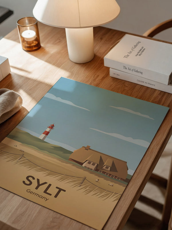 Sylt Leuchtturm Küstenlandschaft