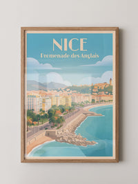 Promenade des Anglais Vintage-Stil
