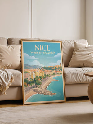 Promenade des Anglais Vintage-Stil