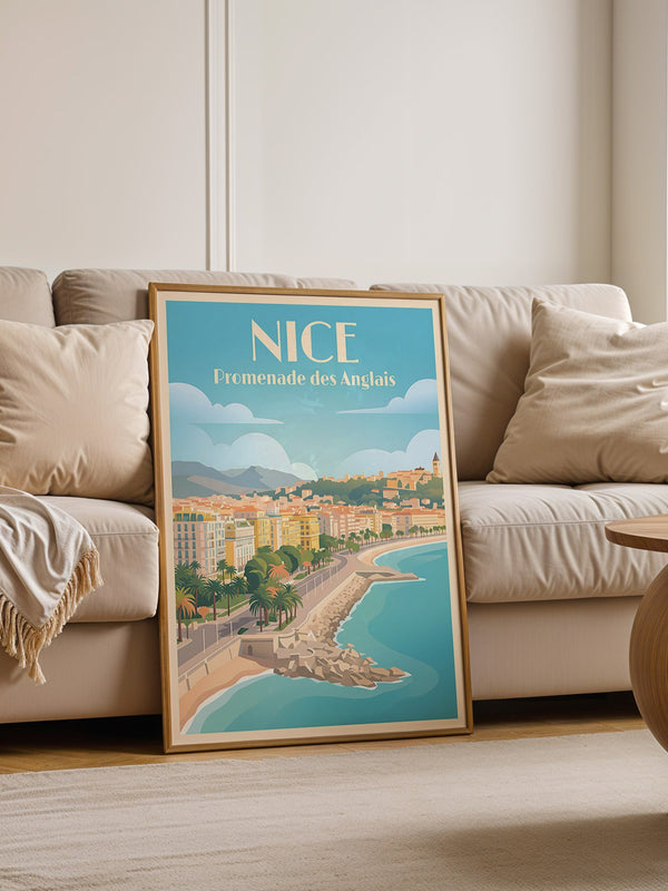 Promenade des Anglais Vintage-Stil