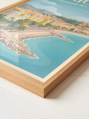 Promenade des Anglais Vintage-Stil