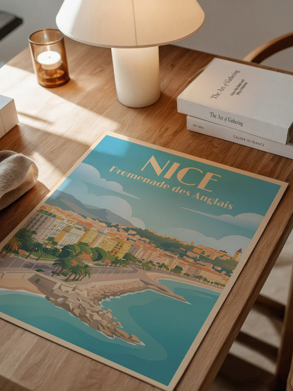 Promenade des Anglais Vintage-Stil
