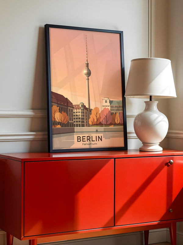 Fernsehturm Berlin Herbstfarben