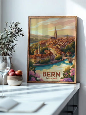 Bern Altstadt Abendstimmung