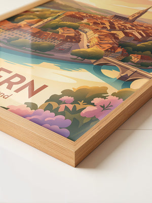 Bern Altstadt Abendstimmung