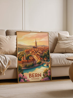 Bern Altstadt Abendstimmung