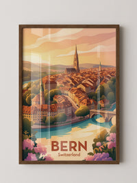 Bern Altstadt Abendstimmung