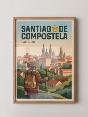 Pilger Spanien Retro-Design