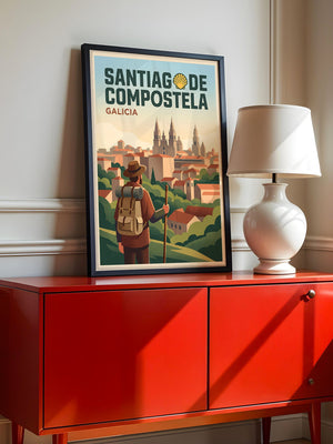 Pilger Spanien Retro-Design