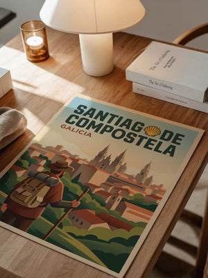 Pilger Spanien Retro-Design