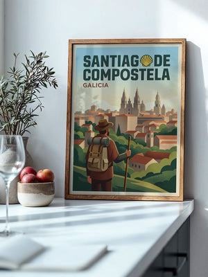 Pilger Spanien Retro-Design