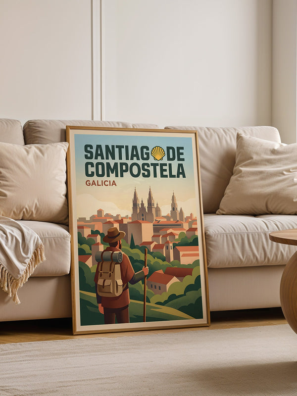 Pilger Spanien Retro-Design