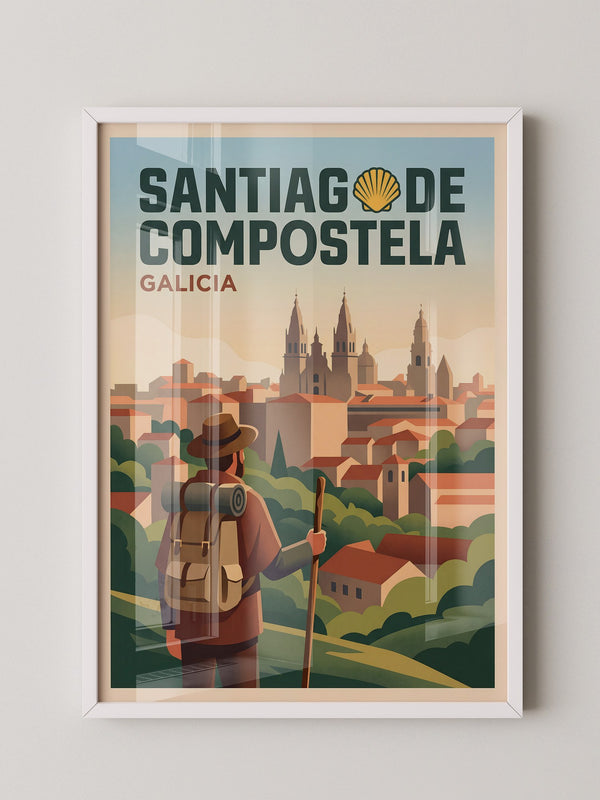 Pilger Spanien Retro-Design