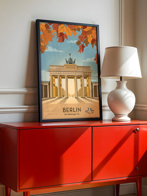 Brandenburger Tor Herbstblätter