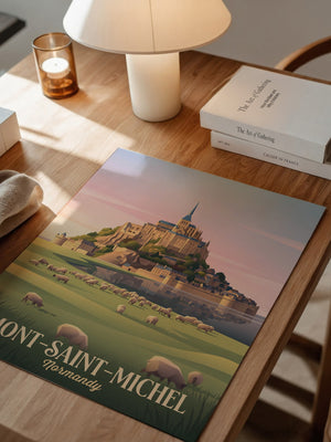 Mont-Saint-Michel Impressionistisch