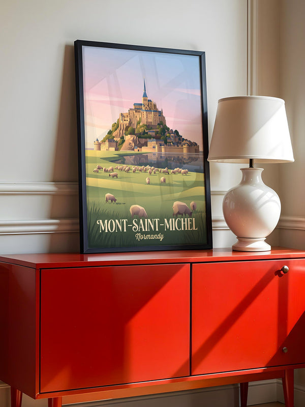Mont-Saint-Michel Impressionistisch