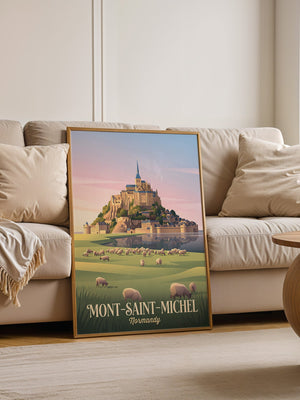 Mont-Saint-Michel Impressionistisch
