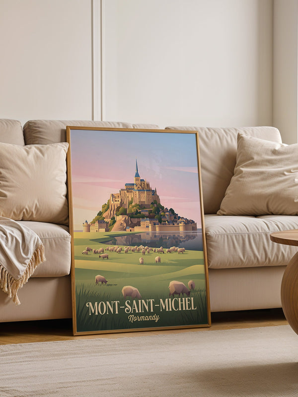 Mont-Saint-Michel Impressionistisch